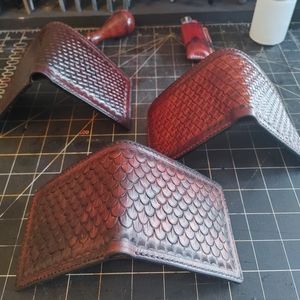 Men's Leather Bifold Wallet by L6 Leather